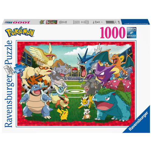 RAVENSBURGER - PUZLE POKMON LA BATALLA 1000 PIEZAS