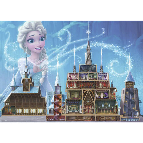 RAVENSBURGER - PUZLE CASTILLOS DE DISNEY: ELSA 1000 PIEZAS