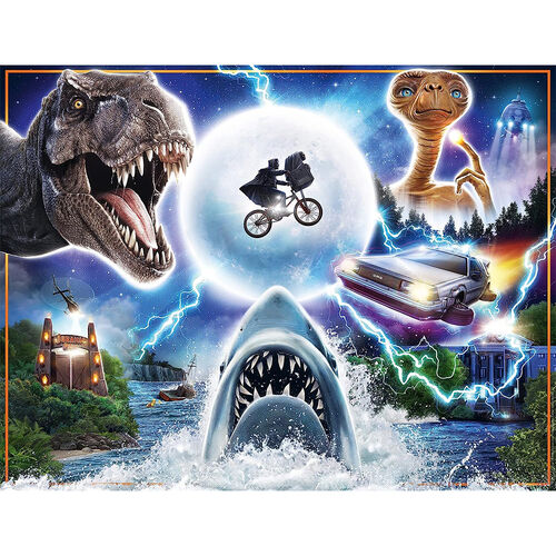 RAVENSBURGER - PUZLE UNIVERSAL AND AMBLIN: CLSICOS DE STEVEN SPIELBERG 2000 PIEZAS