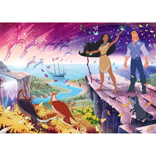 RAVENSBURGER - PUZLE DISNEY POCAHONTAS 1995 - 1000 PIEZAS