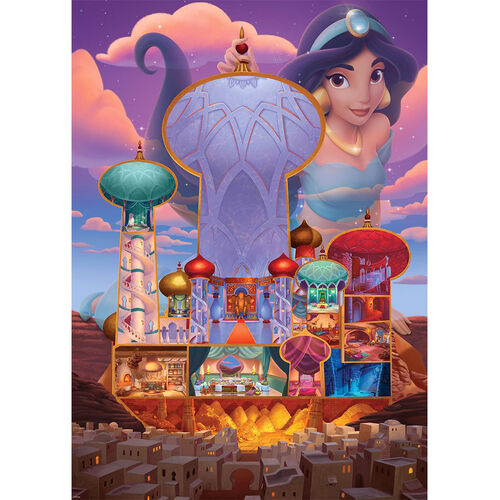 RAVENSBURGER - PUZLE CASTILLOS DE DISNEY: JASMINE 1000 PIEZAS