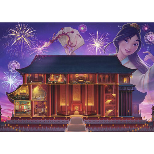 RAVENSBURGER - PUZLE CASTILLOS DE DISNEY: MULAN 1000 PIEZAS