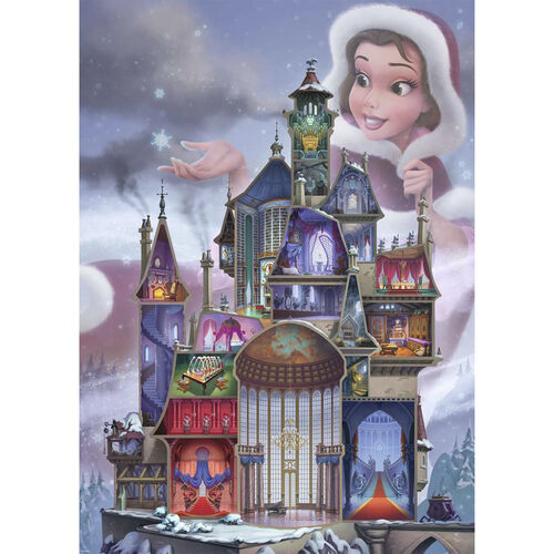 RAVENSBURGER - PUZLE CASTILLOS DE DISNEY: BELLA 1000 PIEZAS