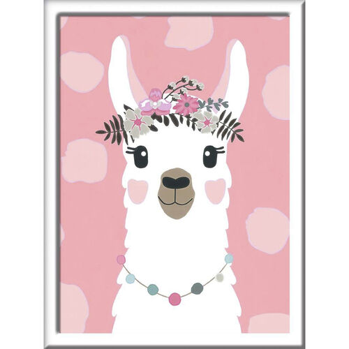 RAVENSBURGER CREART KIT PINTURA LLAMA