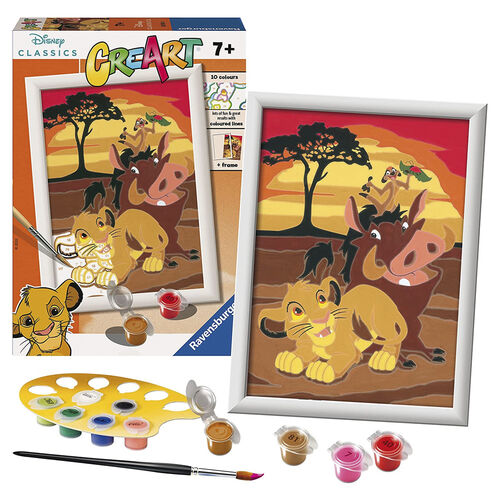 RAVENSBURGER CREART KIT PINTURA EL REY LEN