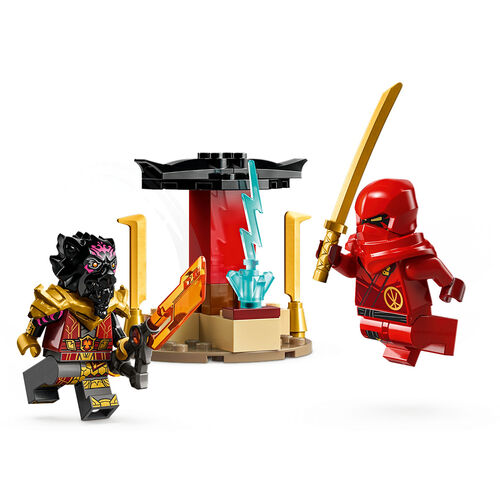 LEGO NINJAGO - BATALLA EN MOTO Y COCHE DE KAI Y RAS