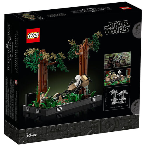 LEGO STAR WARS - DIORAMA: DUELO DE SPEEDERS EN ENDOR