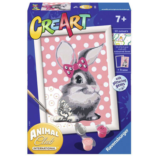 RAVENSBURGER CREART KIT PINTURA CONEJITO