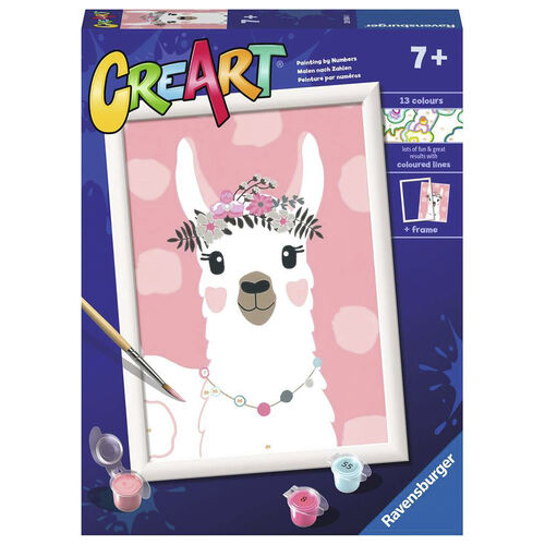 RAVENSBURGER CREART KIT PINTURA LLAMA