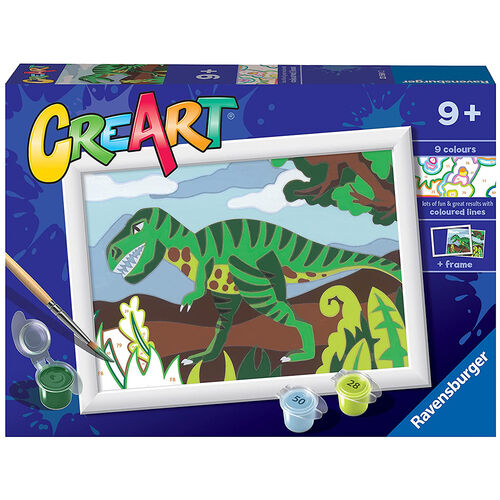 RAVENSBURGER CREART KIT PINTURA DINOSAURIO