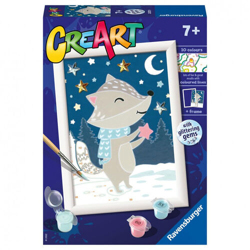 RAVENSBURGER CREART KIT PINTURA TEJN ENTRE LAS ESTRELLAS