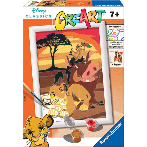 RAVENSBURGER CREART KIT PINTURA EL REY LEN