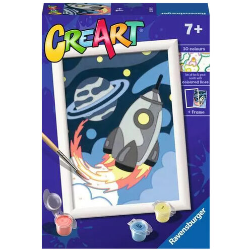 RAVENSBURGER CREART KIT PINTURA AVENTURAS EN EL ESPACIO