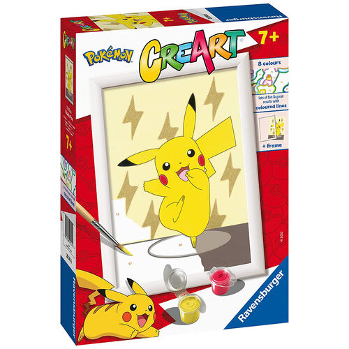 RAVENSBURGER CREART KIT PINTURA POKMON PIKACHU