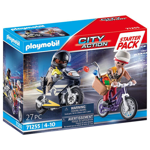 PLAYMOBIL STARTER PACK - FUERZAS ESPECIALES Y LADRN