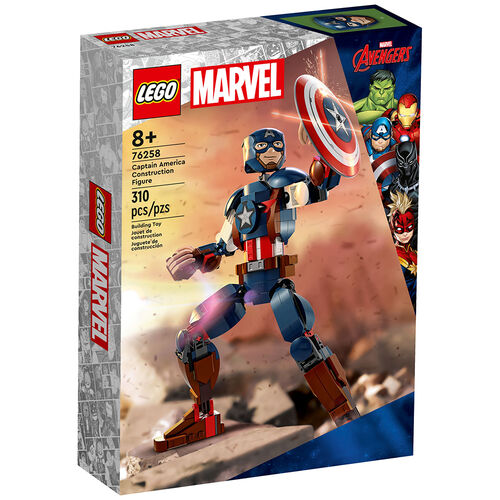 LEGO MARVEL - FIGURA PARA CONSTRUIR: CAPITN AMRICA