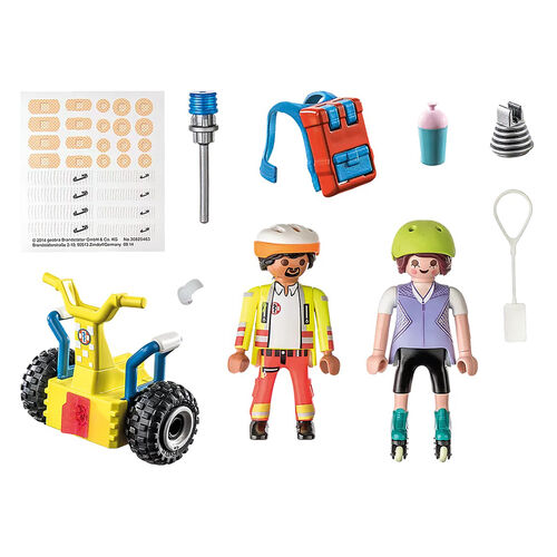 PLAYMOBIL - STARTER PACK RESCATE CON BALANCE RACER