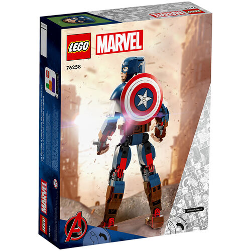 LEGO MARVEL - FIGURA PARA CONSTRUIR: CAPITN AMRICA