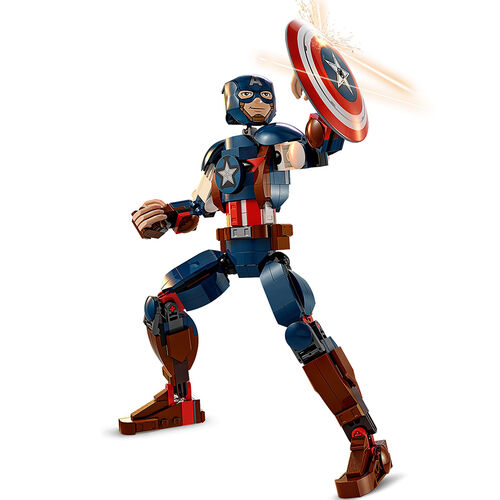 LEGO MARVEL - FIGURA PARA CONSTRUIR: CAPITN AMRICA