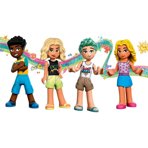 LEGO FRIENDS - PARQUE DE ATRACCIONES EN LA PLAYA