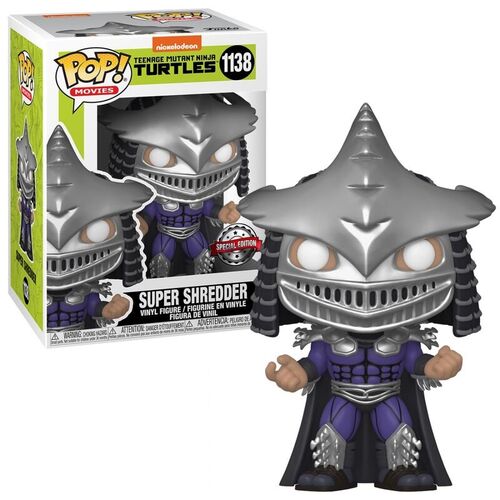 FUNKO POP! TORTUGAS NINJAS - SUPER SHREDDER (METLICO) EXCLUSIVO