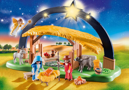 PLAYMOBIL - PORTAL DE BELN ILUMINADO