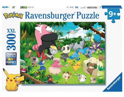 RAVENSBURGER - PUZLE POKMON SALVAJES 300 PIEZAS XXL