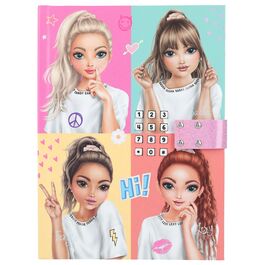 TOP MODEL - DIARIO CON CÓDIGO SECRETO SNAP SHOTS