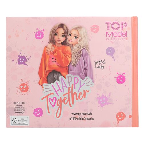 TOP MODEL - MI LIBRO DE AMISTAD HAPPY TOGETHER