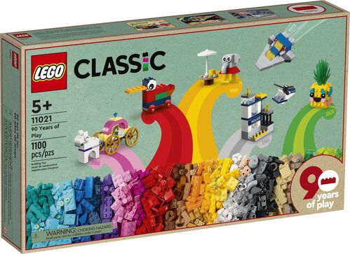 LEGO CLASSIC - 90 AOS DE JUEGO