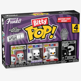 FUNKO BITTY POP! PESADILLA ANTES DE NAVIDAD - SALLY, JACK SKELETON, ZERO Y ¿?