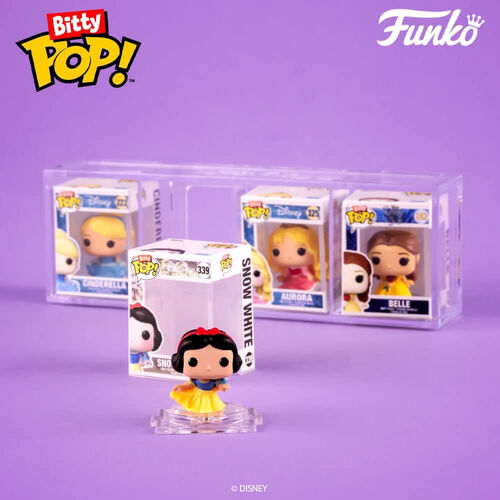 FUNKO BITTY POP! PRINCESAS DISNEY - RAPUNZEL, MERIDA, VAIANA Y ?