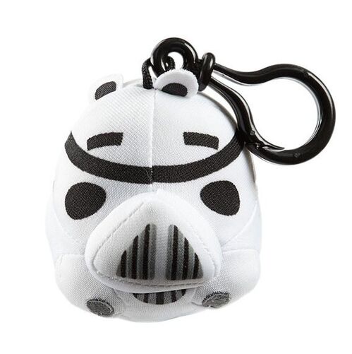 ANGRY BIRDS STAR WARS - LLAVERO PELUCHE STORMTROOPER