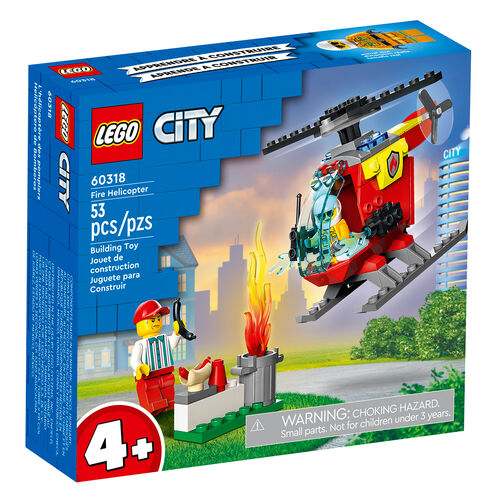 LEGO CITY - HELICPTERO DE BOMBEROS