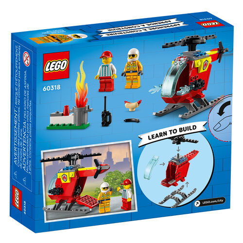 LEGO CITY - HELICPTERO DE BOMBEROS