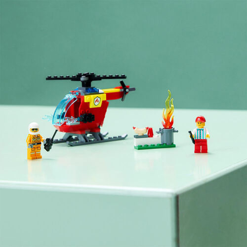 LEGO CITY - HELICPTERO DE BOMBEROS