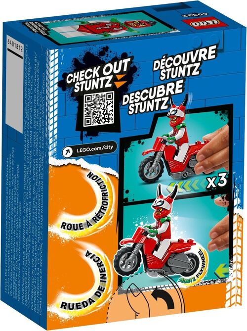 LEGO CITY STUNTZ - MOTO ACROBTICA: ESCORPIN TEMERARIO