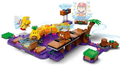 LEGO SUPER MARIO - SET DE EXPANSIN: PANTANO VENENOSO DE LA FLORUGA