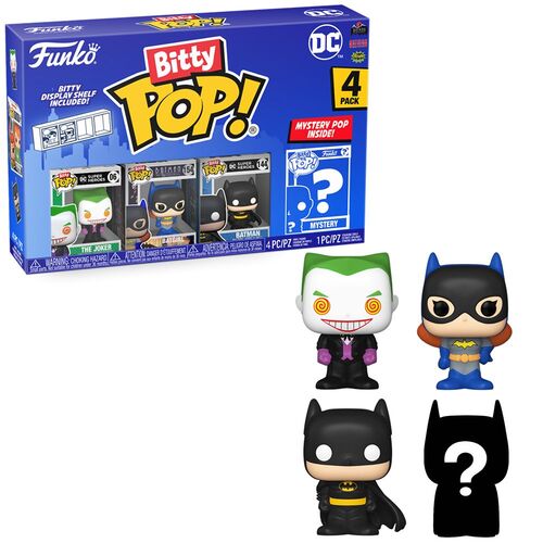 FUNKO BITTY POP! BATMAN - THE JOKER, BATGIRL, BATMAN Y ?