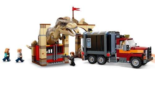 LEGO JURASSIC WORLD - FUGA DE LOS DINOSAURIOS T-REX Y ATROCIRRAPTOR