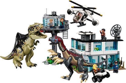 LEGO JURASSIC WORLD - ATAQUE DE GIGANOTOSAURIO Y TERIZINOSAURIO