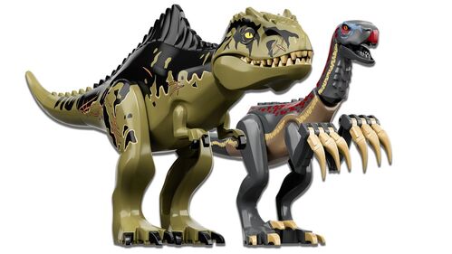 LEGO JURASSIC WORLD - ATAQUE DE GIGANOTOSAURIO Y TERIZINOSAURIO