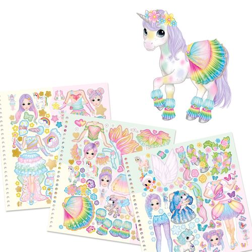 YLVI - CUADERNO DE PEGATINAS DRESS ME UP