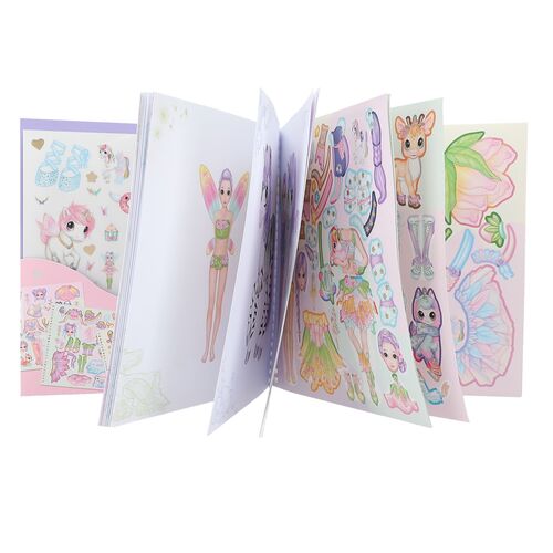 YLVI - CUADERNO DE PEGATINAS DRESS ME UP