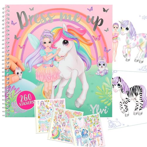 YLVI - CUADERNO DE PEGATINAS DRESS ME UP