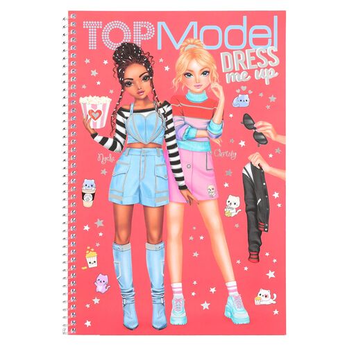 TOP MODEL - CUADERNO DE PEGATINAS GRANDE DRESS ME UP CUTIE STAR