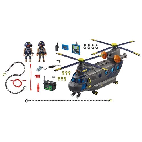 PLAYMOBIL FUERZAS ESPECIALES - HELICPTERO BANANA