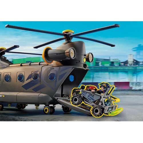 PLAYMOBIL FUERZAS ESPECIALES - HELICPTERO BANANA