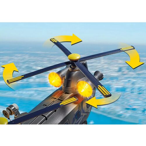 PLAYMOBIL FUERZAS ESPECIALES - HELICPTERO BANANA