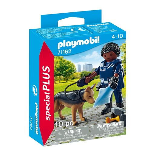 PLAYMOBIL - POLICIA CON PERRO